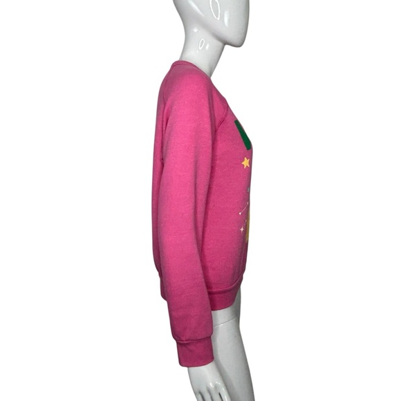 Anthropologie Zodiac Sweatshirt Virgo Pink The Carolita by Midnight Rider Small - Picture 6 of 10
